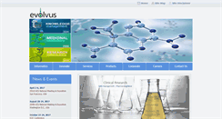 Desktop Screenshot of evolvus.com